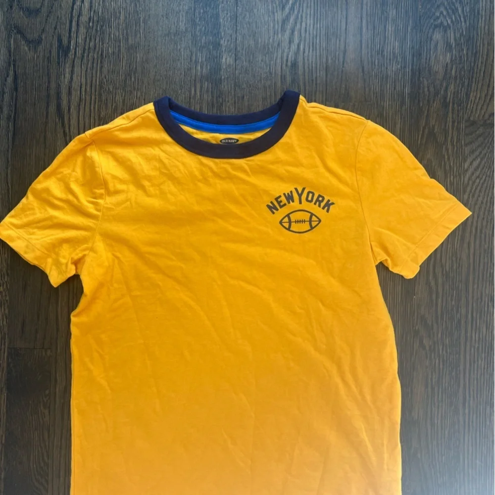 NWOT Old Navy New York Kids Yellow and Reebok Blue Basketball T-Shirts